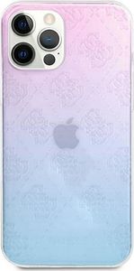 Guess Guess GUHCP12M3D4GGBP iPhone 12/12 Pro 6,1 niebiesko-różowy/blue&pink hardcase 4G 3D Pattern Collection 3