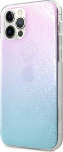 Guess Guess GUHCP12L3D4GGBP iPhone 12 Pro Max 6,7 niebiesko-różowy/blue&pink hardcase 4G 3D Pattern Collection 2