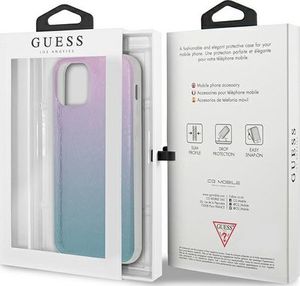Guess Guess GUHCP12L3D4GGBP iPhone 12 Pro Max 6,7 niebiesko-różowy/blue&pink hardcase 4G 3D Pattern Collection 8