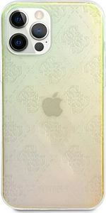Guess Guess GUHCP12L3D4GIRBL iPhone 12 Pro Max 6,7 opalowy/iridescent hardcase 4G 3D Pattern Collection 3