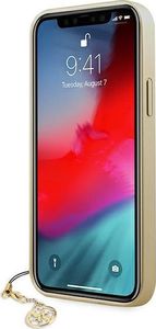 Guess Etui Guess GUHCP12LGF4GGR do iPhone 12 Pro Max 6,7 szary/grey hardcase 4G Charms Collection (111506) - om-70298 5