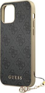 Guess Etui Guess GUHCP12LGF4GGR do iPhone 12 Pro Max 6,7 szary/grey hardcase 4G Charms Collection (111506) - om-70298 6