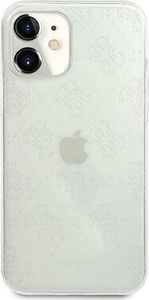 Guess Guess GUHCP12S3D4GTR iPhone 12 mini 5,4 transparent hardcase 4G 3D Pattern Collection 3
