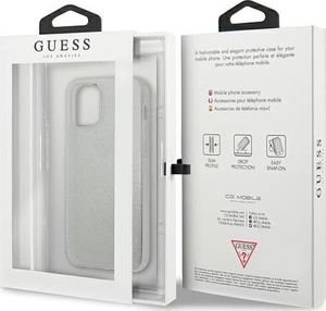 Guess Guess GUHCP12S3D4GTR iPhone 12 mini 5,4 transparent hardcase 4G 3D Pattern Collection 8