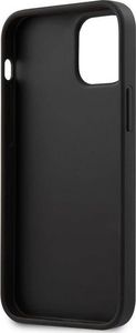 Guess Guess Saffiano V - Etui iPhone 12 Mini (czarny) uniwersalny 5