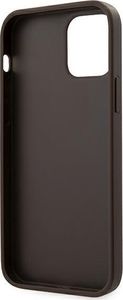 Guess Guess GUHCP12LG4GLBR iPhone 12 Pro Max 6,7 brązowy/brown hardcase 4G Stripe Collection uniwersalny 7