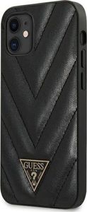 Guess Guess V Quilted - Etui iPhone 12 mini (czarny) uniwersalny 2
