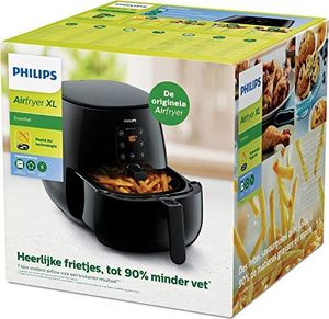 Frytkownica Philips Philips HD9260 / 90 Airfryer XL - ? (frytkownica na gorące powietrze, 1900 W, dla 3-4 osób, pojemność 1200 g, wyświetlacz cyfrowy) czarny 2