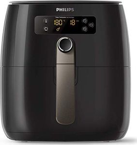 Frytkownica beztłuszczowa Philips Philips HD9741 / 10 Airfryer frytkownica na gorące powietrze (1425 W, bez oleju, 0,8 kg, dla 2-3 osób, wyświetlacz cyfrowy) czarny 3