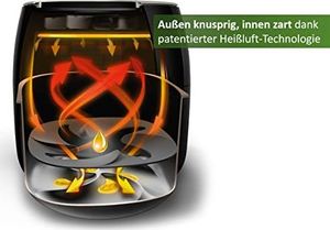 Frytkownica beztłuszczowa Philips Philips HD9762 / 90 Airfryer XXL 4