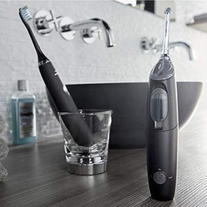 Szczoteczka Philips Philips Sonicare Bonus Pack HX8492 / 03 - Soniczna szczoteczka do zębów DiamondClean AirFloss Ultra środek do czyszczenia międzyzębowego, czarny 6
