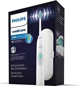 Szczoteczka Philips Philips Sonicare DailyClean 3100 elektryczna szczoteczka HX6221 / 22, z technologią dźwięku, timerem, stacją ładującą i etui podróżnym, biała 2
