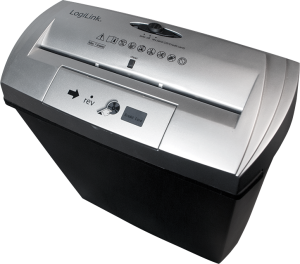 Niszczarka LogiLink Elektryczna niszczarka dokumentów, płyt CD/ kart kredytowych (AV501) 2