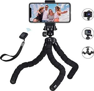 Selfie stick Mpow Mpow Handy Tripod Monkeystick Mini Tripod Camera z pilotem Bluetooth, elastyczny mobilny statyw do Gopro, smartfona i aparatu, iPhone 11/11 PRO MAX / XR / X / 8/7/6, Galaxy Note 10 / S9 1