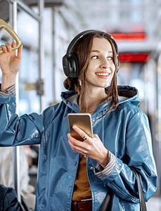 Słuchawki Mpow Słuchawki (ANC), Słuchawki Bluetooth Mpow H10 z ulepszoną technologią Dual Mic ANC, 30 godzin pracy, chip CSR, składany do podróży, pracy, czarny 6