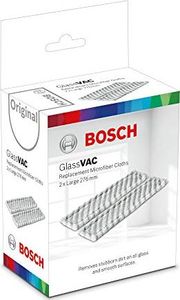 Bosch Duża wymienna ściereczka z mikrofibry (odkurzacz okienny Glass-VAC, do szkła i gładkich powierzchni, 2 sztuki) F016800551 2
