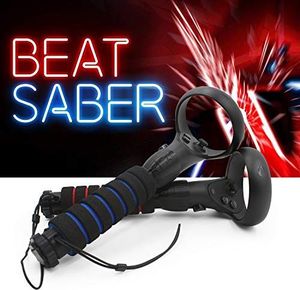 Gogle VR AMVR Gamepad AMVR z dwoma uchwytami do kontrolerów Oculus Quest lub Rift S, które obsługują grę Beat Saber 5