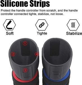 Gogle VR AMVR Gamepad AMVR z dwoma uchwytami do kontrolerów Oculus Quest lub Rift S, które obsługują grę Beat Saber 8