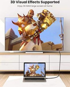 Kabel Ugreen HDMI - HDMI 2m czarny (40410) 2