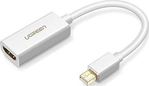 Adapter AV Ugreen DisplayPort Mini - HDMI biały (10460) 1