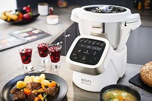 Robot kuchenny Krups urządzenie kuchenne Krups Prep Cook HP5031 (1550 W, do 12000 obr./min, z funkcją gotowania) biały / stal nierdzewna 2