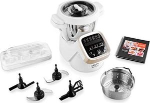 Robot kuchenny Krups urządzenie kuchenne Krups Prep Cook HP5031 (1550 W, do 12000 obr./min, z funkcją gotowania) biały / stal nierdzewna 5