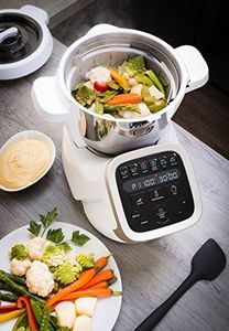 Robot kuchenny Krups urządzenie kuchenne Krups Prep Cook HP5031 (1550 W, do 12000 obr./min, z funkcją gotowania) biały / stal nierdzewna 6