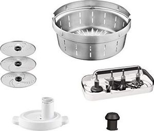 Robot kuchenny Krups Wielofunkcyjny robot kuchenny Krups HP50A8 Prep Cook XL, 1550, stal nierdzewna, 3 litry, biały / czarny 5