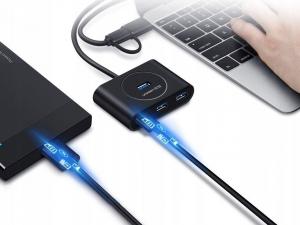 HUB USB Ugreen CR113 4x USB-A 3.0 (UGR601BLK) 5