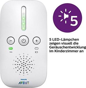 Niania Avent Elektroniczna niania Philips SCD503 / 26, technologia DECT, 24 godziny pracy, oświetlenie nocne 6