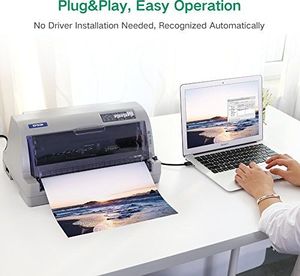 Ugreen Kabel drukarki UGREEN Kabel połączeniowy drukarki Kabel aktywnego skanera Kabel USB A / B Wtyk USB 2.0 A do wtyku B Obsługiwane dla HP, Canon, Lexmark, Epson, Dell / pozłacane styki (15 m) 4