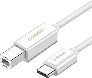 Ugreen Kabel USB C 1 m Biały 1