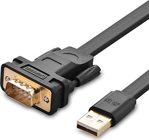 Kabel USB Ugreen UGREEN USB na RS232 adapter szeregowy kabel konwertera / USB szeregowy USB - A / wtyczka - seria DB9 z chipsetem FTDI kompatybilnym z Windows RT / 8/7 / Vista / XP / Win 10/2000, Mac OS X 10.6 itd. 1m 1
