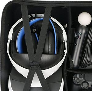 co2CREA Co2CREA Hard Travel Futerał ochronny na konsolę PlayStation 4 Pro i PlayStation VR (tylko torba, konsola nie jest dołączona) 5