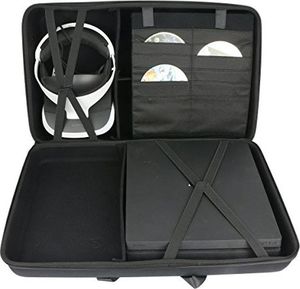 co2CREA Co2CREA Hard Travel Futerał ochronny na konsolę PlayStation 4 Pro i PlayStation VR (tylko torba, konsola nie jest dołączona) 6