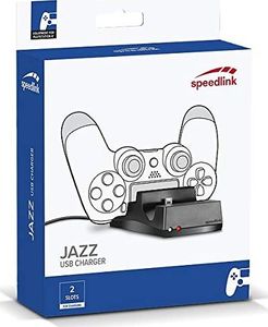 Speedlink podwójna stacja ładująca Jazz do padów PS4 (INT-SL-450000-BK) 3
