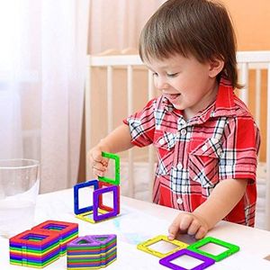 Desire Deluxe Desire Deluxe Magnetyczne klocki Magnet Montessori Zabawki dla dzieci Zestaw 40 szt. Oddziel od 3 4 5 6 7 8 lat, idealne zabawki edukacyjne dla dziewcząt i chłopców do koordynacji i budowania prezentów 7