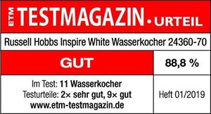 Czajnik Russell Hobbs 24360-70 Biały 8