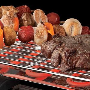 Grill elektryczny Russell Hobbs Grill Russell Hobbs 2w1: wolnostojący grill i grill stołowy, w tym płyta grillowa i grill z izolowanymi termicznie uchwytami, poziomy temperatury 5, 20950-56, czarny 6