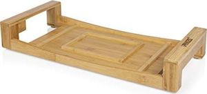 Grill elektryczny Princess Grill stołowy Princess w bambusowym designie - grill stołowy / grill teppanyaki - z płaską aluminiową płytą grillową odlewaną ciśnieniowo (33 x 25 cm) i 4 drewnianymi szpatułkami, 1600 watów, 103010 6