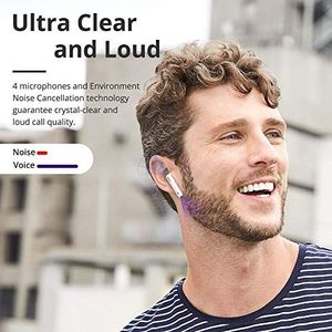 Słuchawki Tronsmart Słuchawki Tronsmart Onyx Ace TWS Bluetooth 5.0 z 4 mikrofonami, bezprzewodowe Słuchawki , dźwięk Qualcomm aptX, 24-godzinny czas pracy, sterowanie dotykowe i asystent głosowy biały 7