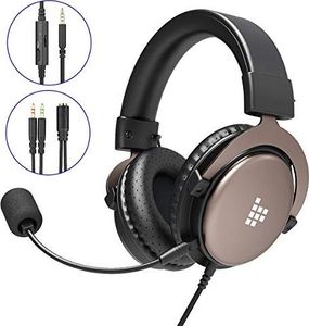 Słuchawki Tronsmart Słuchawki Tronsmart z kablem USB do gier 3,5 mm na PS4 z odłączanym składanym mikrofonem na Xbox One, Xbox One S, Nintendo Switch, PC i laptop 1