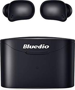 Słuchawki Bluedio Słuchawki Bluedio Bluetooth T Elf 2 w uchu Słuchawki Bluetooth 5.0 z mikrofonem, sterowanie dotykowe, dźwięk stereo HD, etui z funkcją ładowania, 35 godzin pracy 1