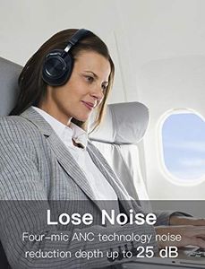 Słuchawki Bluedio Słuchawki Bluetooth Bluedio T7 Aktywna redukcja szumów, dźwięk hi-fi 57 mm i 30 godzin pracy, Słuchawki bezprzewodowe i przewodowe z mikrofonem do PC / telefonu / telewizora / podróży 4