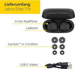 Słuchawki Jabra Elite 75T (100-99090001-60) 3