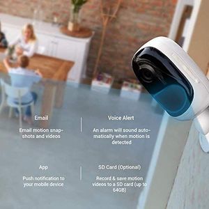 Kamera IP Reolink Kamera Reolink Argus 2 + panel słoneczny, bezprzewodowa kamera IP WLAN 1080p z akumulatorem, dwukierunkowe audio i gniazdo kart SD , bezpłatna aplikacja i klient PC 4