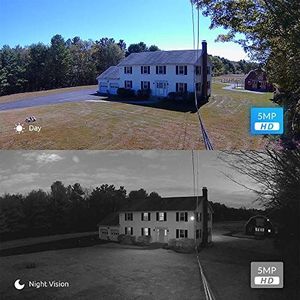 Kamera IP Reolink Reolink Kamera IP 5MP Kamera PoE z dźwiękiem, gniazdo kart micro SD, wykrywanie ruchu, zdalny dostęp i wodoodporność IP66 , wewnątrz, bezpieczeństwo domu RLC-410-5MP 4