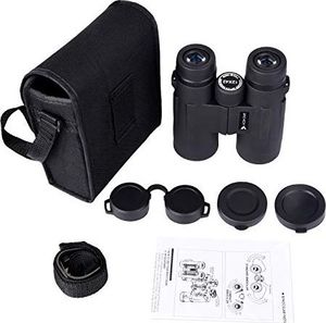 Lornetka Hosome HOSOME Lornetka 12x42 i dzieci Lornetka z noktowizorem w słabym świetle Kompaktowa lornetka do obserwacji ptaków, wędrówek, podróży, polowań i sportu, koncertów i teatru 8
