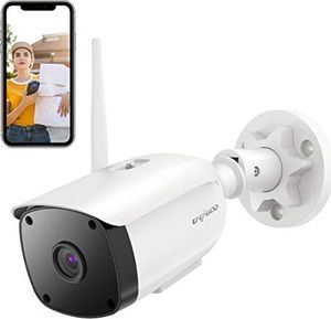 Kamera IP CACAGOO Kamera bezpieczeństwa poza WLAN, kamera IP CACAGOO WLAN IP66 wodoodporna z noktowizorem, dwukierunkowym dźwiękiem, detekcją ruchu, obsługą Alexa i 128G SD 1