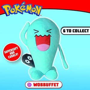 Pokemon Pluszak Pokemon 96372 Wobbuffet, wielokolorowy 2